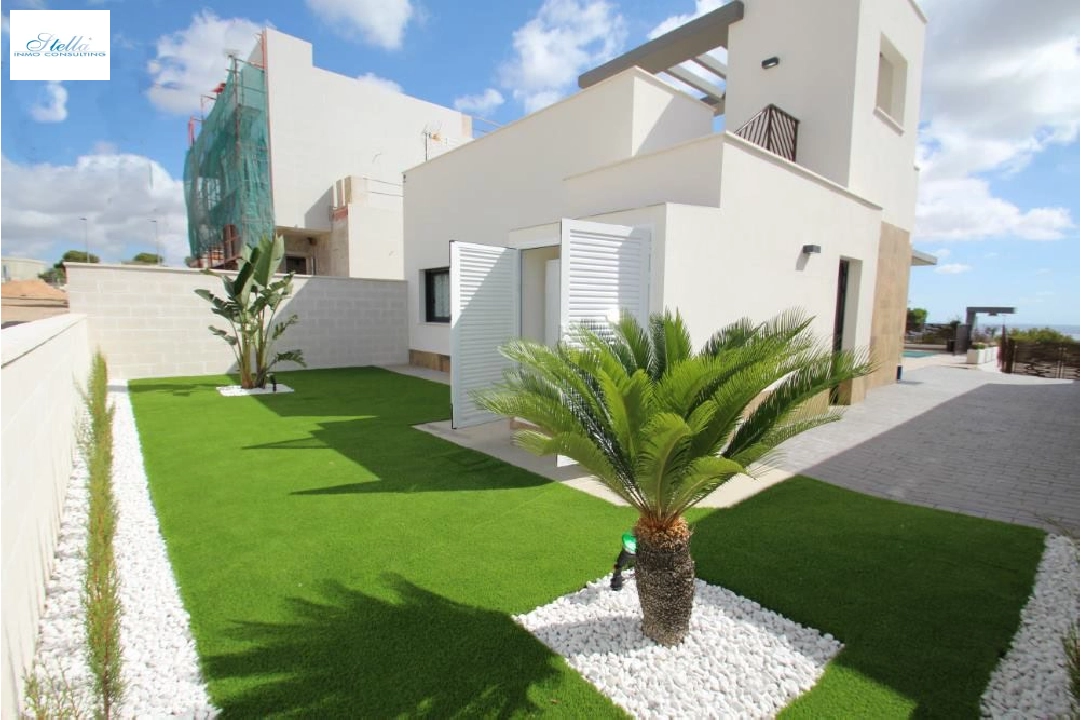 villa in Los Belones(Murcia) for sale, built area 168 m², condition first owner, air-condition, plot area 430 m², 3 bedroom, 2 bathroom, swimming-pool, ref.: HA-LBN-110-E01-3