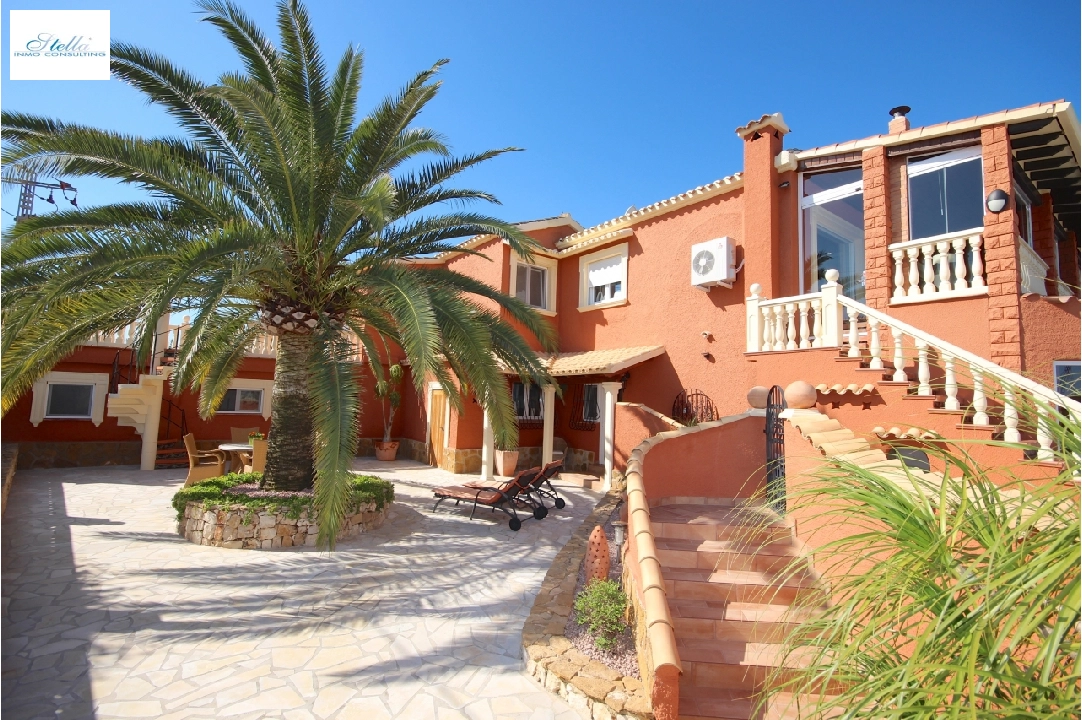 villa in Denia(Beniadla) for sale, built area 320 m², year built 1976, condition neat, + central heating, air-condition, plot area 1600 m², 4 bedroom, 4 bathroom, swimming-pool, ref.: AS-0617-7