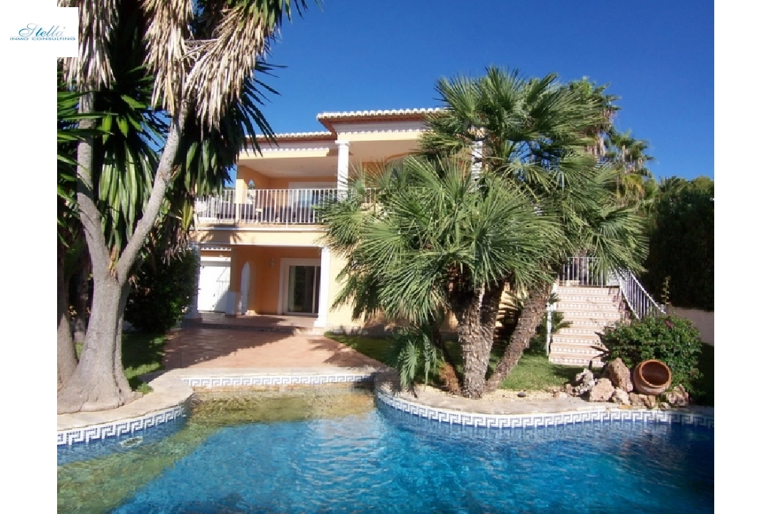 villa in Moraira(Club Moraira) for sale, built area 220 m², year built 2000, + underfloor heating, air-condition, plot area 800 m², 4 bedroom, 3 bathroom, swimming-pool, ref.: BI-MT.H-523-1