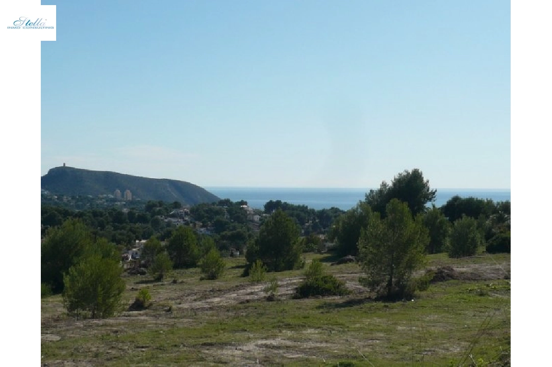 residential ground in Moraira(Camarrocha) for sale, air-condition, plot area 802 m², swimming-pool, ref.: BI-MT.G-180-2