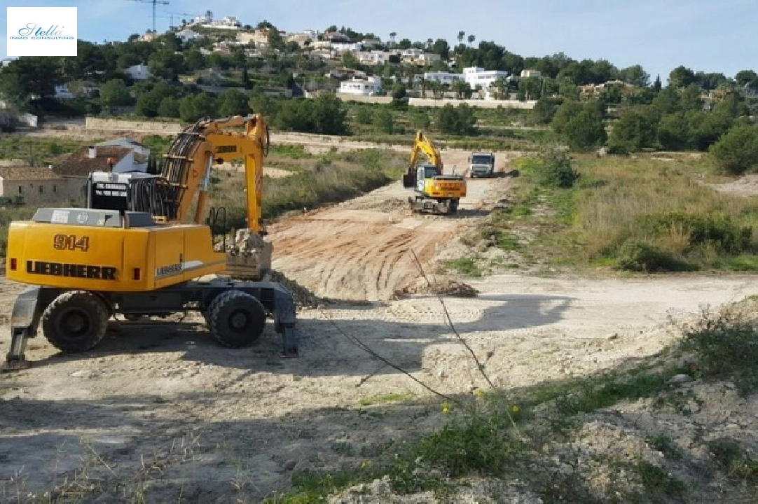 residential ground in Moraira(Camarrocha) for sale, air-condition, plot area 802 m², swimming-pool, ref.: BI-MT.G-180-5