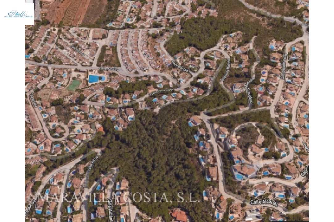 residential ground in Moraira for sale, air-condition, plot area 1610 m², swimming-pool, ref.: MV-2355-5