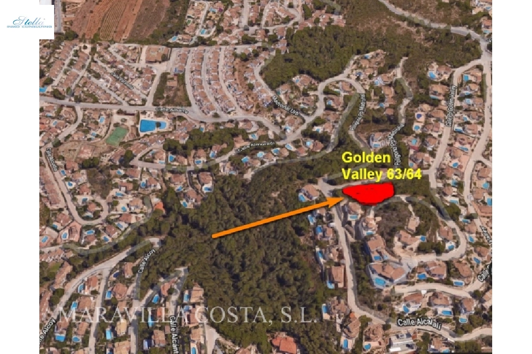 residential ground in Moraira for sale, air-condition, plot area 1610 m², swimming-pool, ref.: MV-2355-6