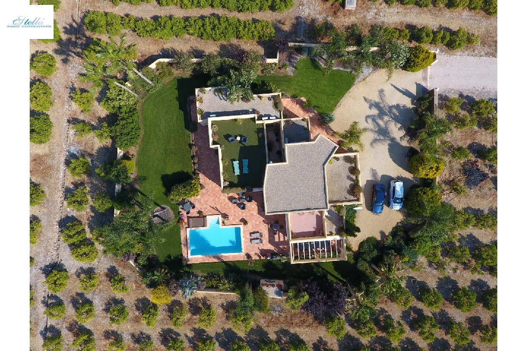 villa in Tormos for sale, built area 300 m², year built 2007, condition neat, + central heating, air-condition, plot area 13000 m², 4 bedroom, 4 bathroom, swimming-pool, ref.: JS-0724-42