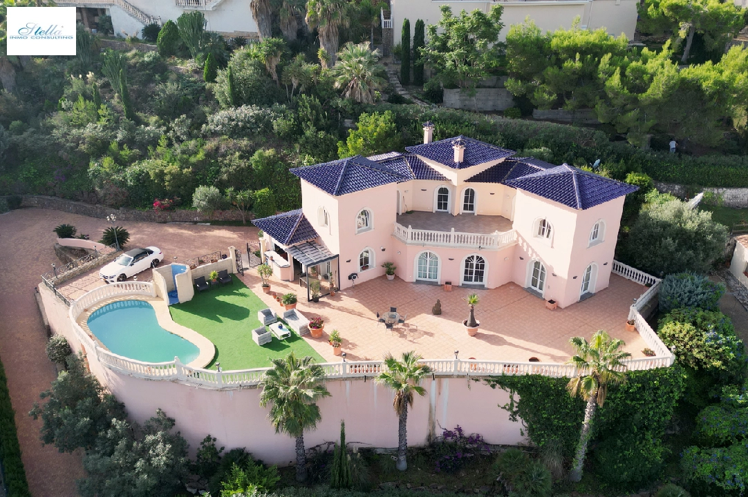 villa in Denia-La Sella for sale, built area 425 m², year built 2006, condition mint, + underfloor heating, air-condition, plot area 1300 m², 5 bedroom, 4 bathroom, swimming-pool, ref.: MJ-0618-1