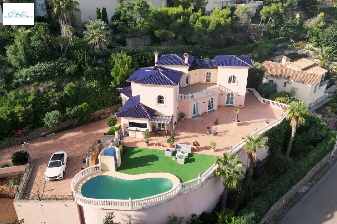 villa in Denia-La Sella for sale, built area 425 m², year built 2006, condition mint, + underfloor heating, air-condition, plot area 1300 m², 5 bedroom, 4 bathroom, swimming-pool, ref.: MJ-0618-3