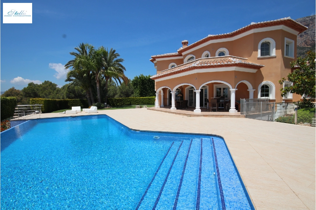 villa in Javea(Tosca Mar) for sale, built area 400 m², year built 2007, condition modernized, + underfloor heating, air-condition, plot area 1545 m², 4 bedroom, 4 bathroom, swimming-pool, ref.: GC-1918-1