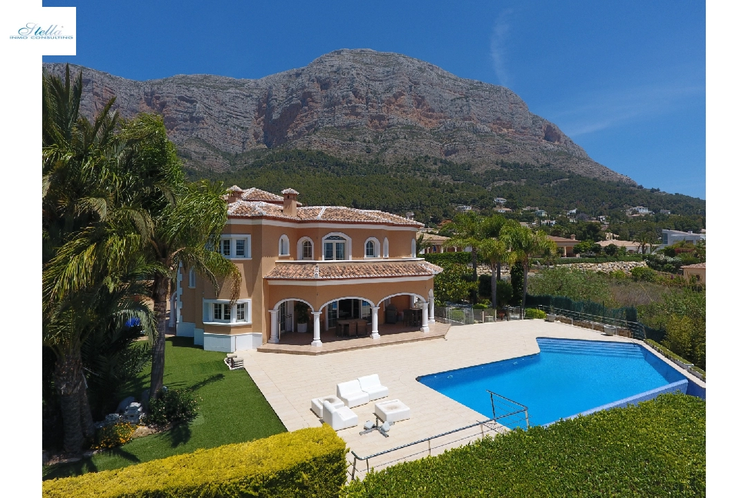 villa in Javea(Tosca Mar) for sale, built area 400 m², year built 2007, condition modernized, + underfloor heating, air-condition, plot area 1545 m², 4 bedroom, 4 bathroom, swimming-pool, ref.: GC-1918-3