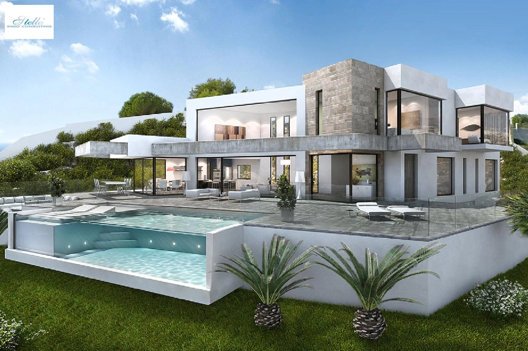 villa in Moraira(Moraira) for sale, built area 600 m², plot area 1832 m², 4 bedroom, 5 bathroom, swimming-pool, ref.: HG-3252-1