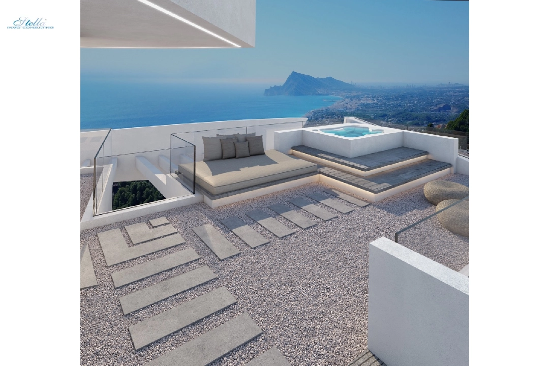 villa in Altea for sale, built area 400 m², year built 2018, air-condition, plot area 1000 m², 4 bedroom, 4 bathroom, swimming-pool, ref.: CA-H-1071-AMB-16