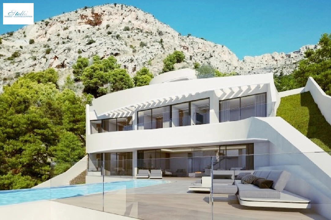 villa in Altea for sale, built area 400 m², year built 2018, air-condition, plot area 1000 m², 4 bedroom, 4 bathroom, swimming-pool, ref.: CA-H-1071-AMB-2