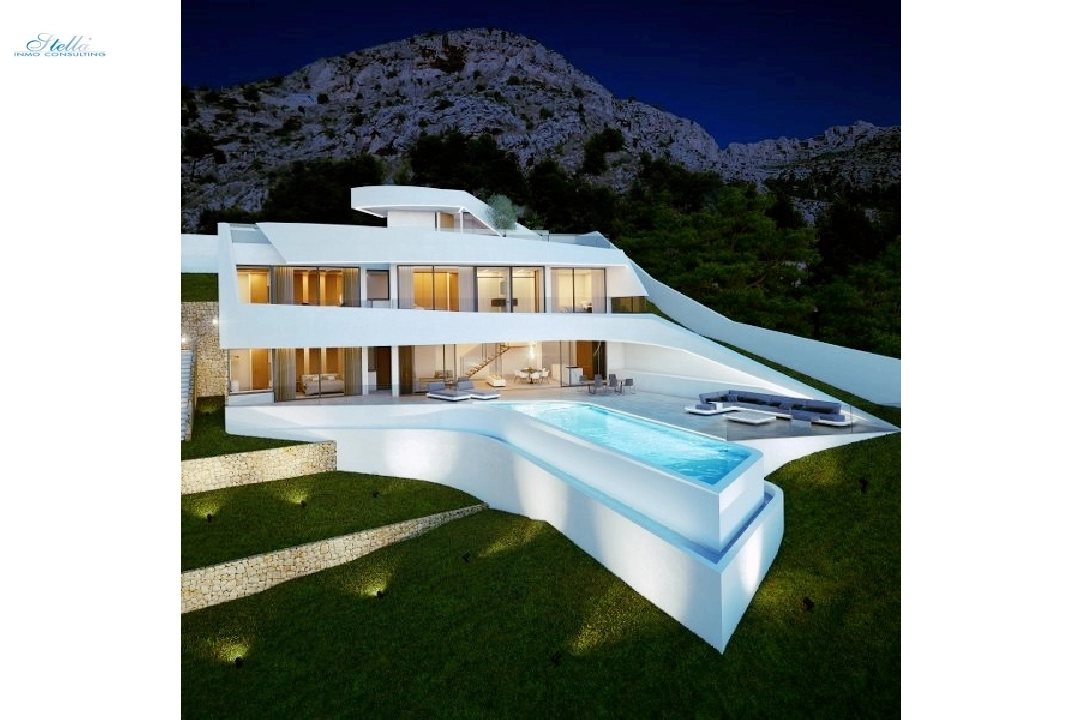 villa in Altea for sale, built area 400 m², year built 2018, air-condition, plot area 1000 m², 4 bedroom, 4 bathroom, swimming-pool, ref.: CA-H-1071-AMB-5