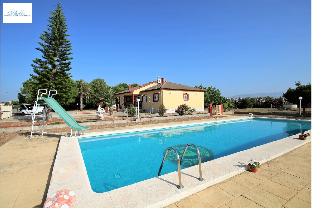 villa in Els Poblets for sale, built area 232 m², year built 1998, + KLIMA, air-condition, plot area 11310 m², 4 bedroom, 2 bathroom, swimming-pool, ref.: GC-3119-24