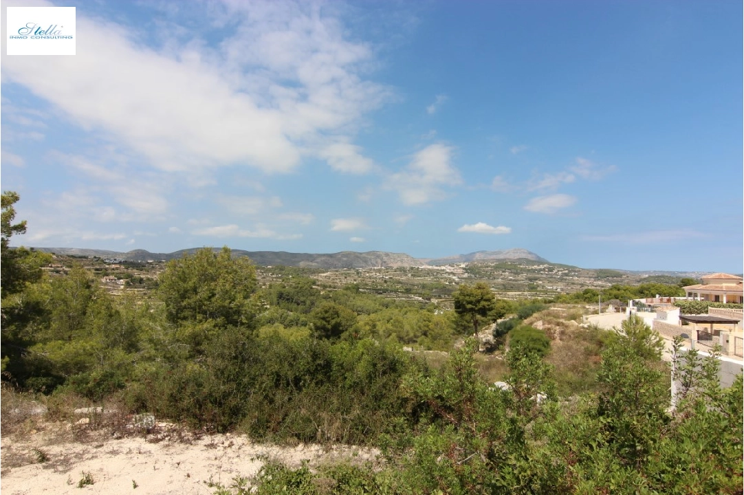 residential ground in Moraira(Benimeit) for sale, air-condition, plot area 1280 m², swimming-pool, ref.: BP-3067MOR-1