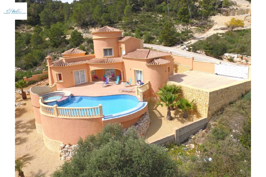 villa in Javea(Tosalet) for sale, built area 205 m², air-condition, plot area 1037 m², 3 bedroom, 3 bathroom, swimming-pool, ref.: BP-3085JAV-1