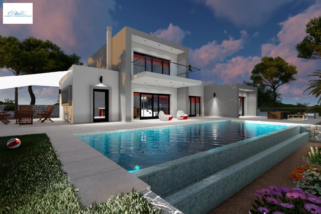 villa in Benissa(Fustera) for sale, built area 160 m², air-condition, plot area 1000 m², 3 bedroom, 2 bathroom, swimming-pool, ref.: BP-3092BEN-6