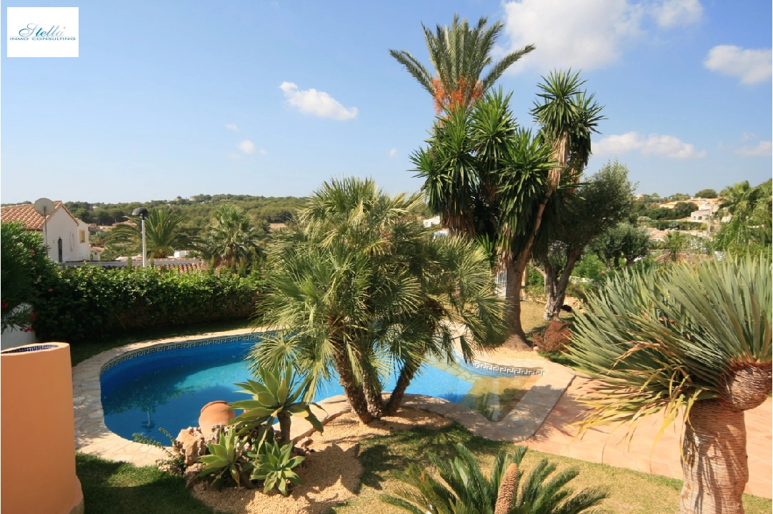 villa in Moraira for sale, built area 300 m², air-condition, plot area 800 m², 4 bedroom, 3 bathroom, swimming-pool, ref.: CA-H-1299-AMB-2