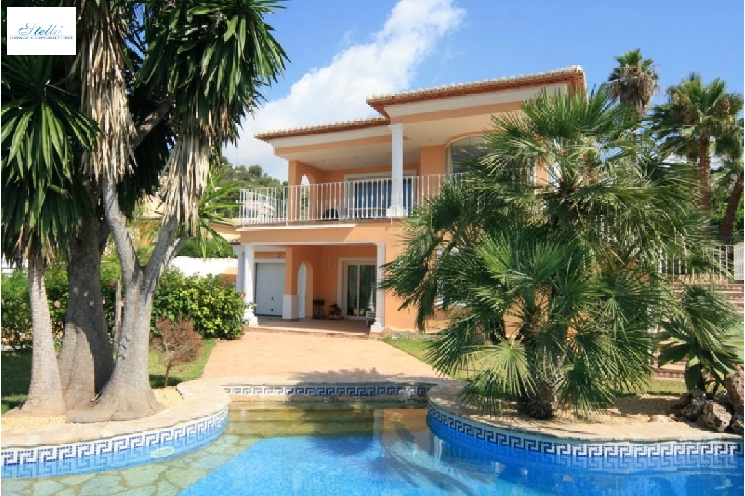 villa in Moraira for sale, built area 300 m², air-condition, plot area 800 m², 4 bedroom, 3 bathroom, swimming-pool, ref.: CA-H-1299-AMB-3