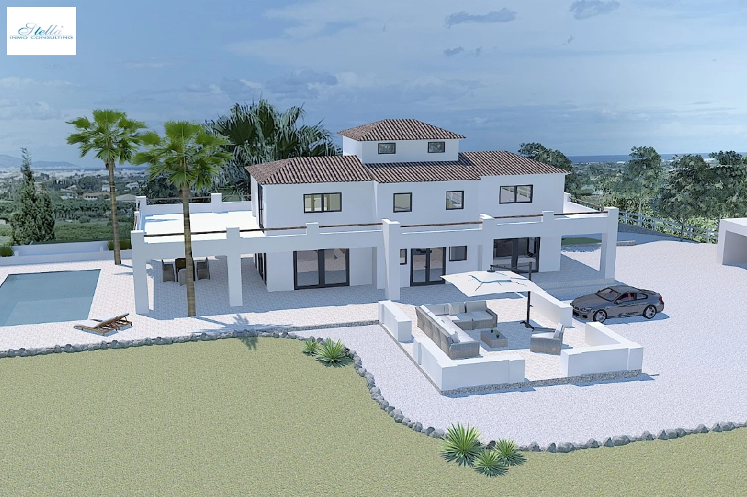 villa in Pedreguer for sale, built area 550 m², air-condition, plot area 10000 m², 5 bedroom, 3 bathroom, swimming-pool, ref.: BP-3224PED-2