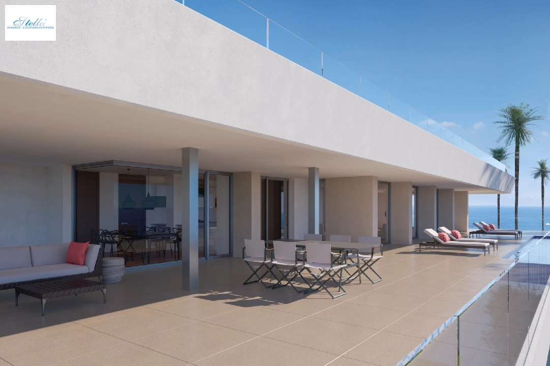 villa in Cumbre del Sol(Residencial Plus Jazmines) for sale, built area 404 m², plot area 2393 m², 6 bedroom, 7 bathroom, swimming-pool, ref.: VA-AJ066-3