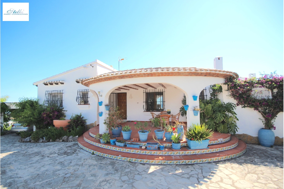 villa in Pego-Monte Pego for sale, built area 150 m², year built 1994, condition neat, + underfloor heating, air-condition, plot area 1046 m², 4 bedroom, 2 bathroom, swimming-pool, ref.: AS-0720-24