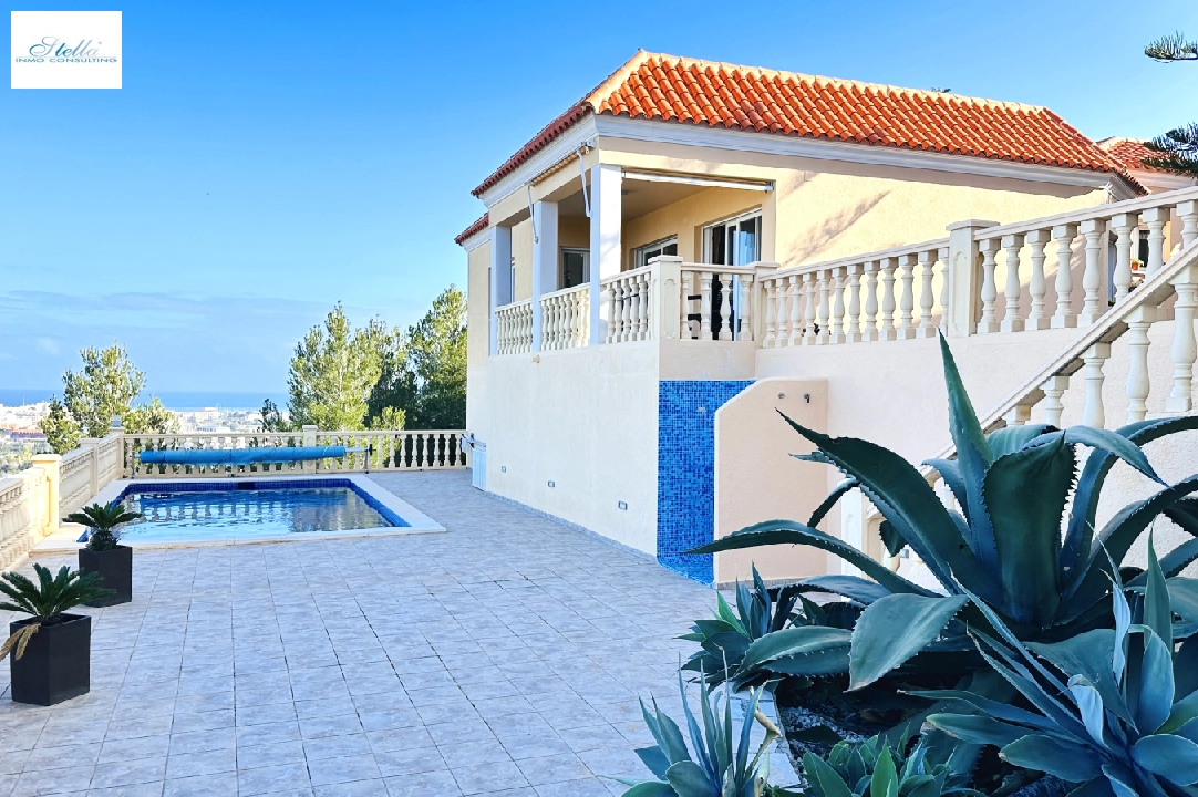 villa in Denia(Marquesa) for sale, built area 168 m², year built 2011, condition neat, + underfloor heating, air-condition, plot area 908 m², 3 bedroom, 2 bathroom, swimming-pool, ref.: AS-0225-1