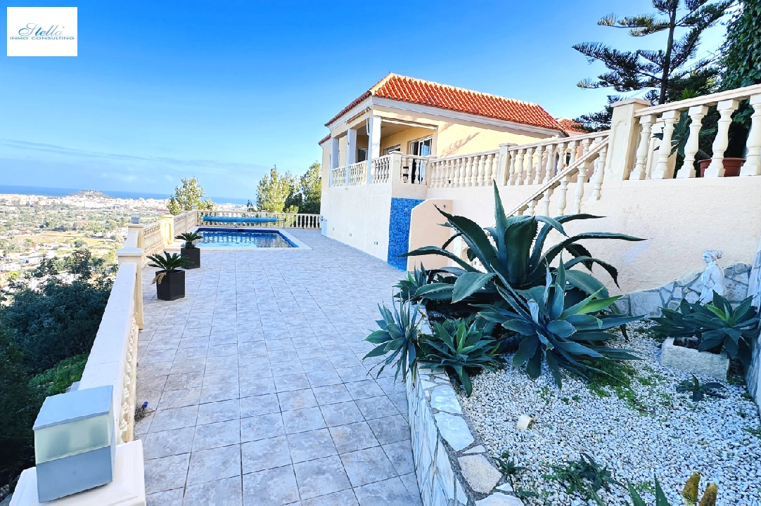 villa in Denia(Marquesa) for sale, built area 168 m², year built 2011, condition neat, + underfloor heating, air-condition, plot area 908 m², 3 bedroom, 2 bathroom, swimming-pool, ref.: AS-0225-28