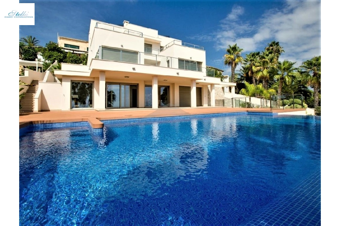 villa in Moraira(San Jaime) for sale, built area 559 m², air-condition, plot area 1132 m², 4 bedroom, 5 bathroom, swimming-pool, ref.: BP-6053MOR-1