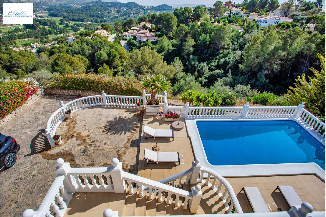 villa in Denia-La Sella(Pedreguer) for sale, built area 400 m², year built 2001, condition mint, + central heating, air-condition, plot area 1386 m², 6 bedroom, 6 bathroom, swimming-pool, ref.: GC-0521-50