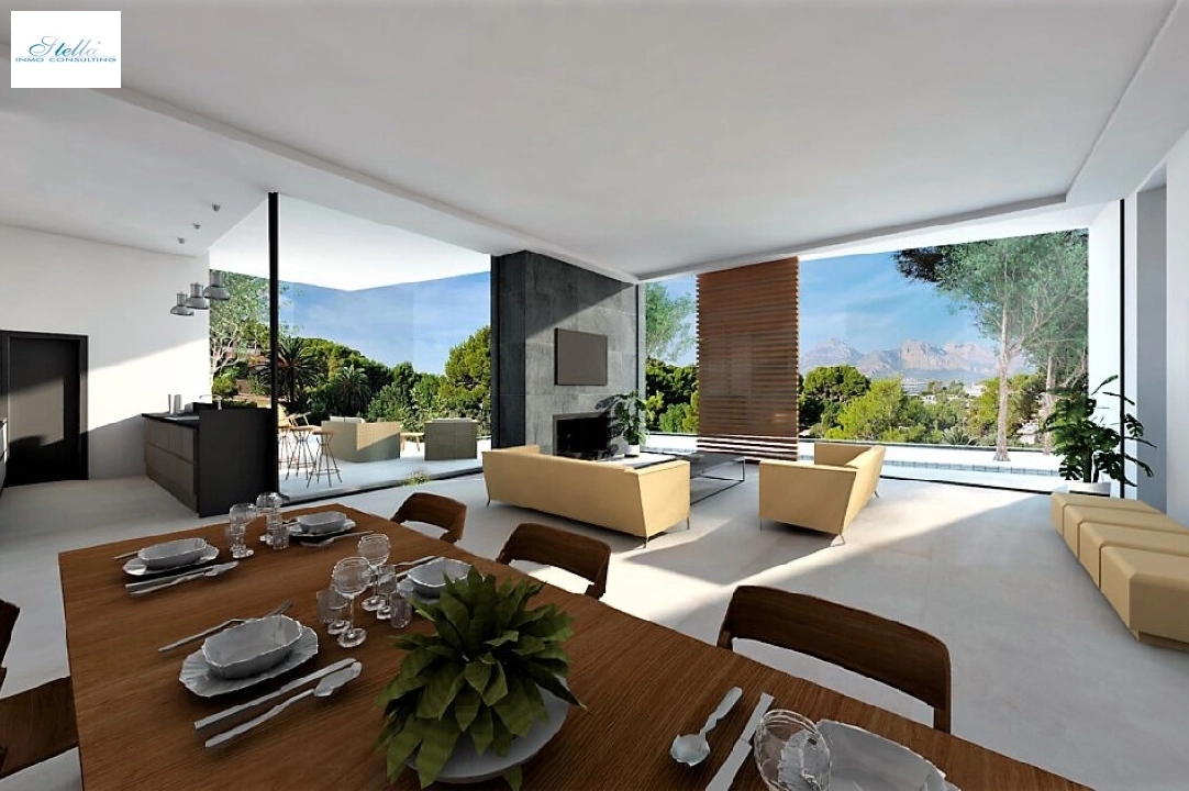 villa in Altea(Altea La Vella) for sale, built area 389 m², air-condition, plot area 1170 m², 4 bedroom, 3 bathroom, swimming-pool, ref.: BP-6084ALT-6