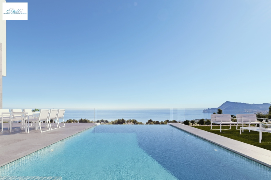 villa in Altea(Azure Altea Homes II) for sale, built area 254 m², plot area 1252 m², 4 bedroom, 6 bathroom, swimming-pool, ref.: VA-HB205-1