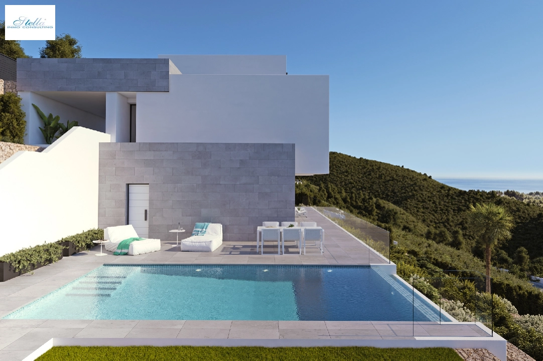 villa in Altea(Azure Altea Homes II) for sale, built area 254 m², plot area 1252 m², 4 bedroom, 6 bathroom, swimming-pool, ref.: VA-HB205-2