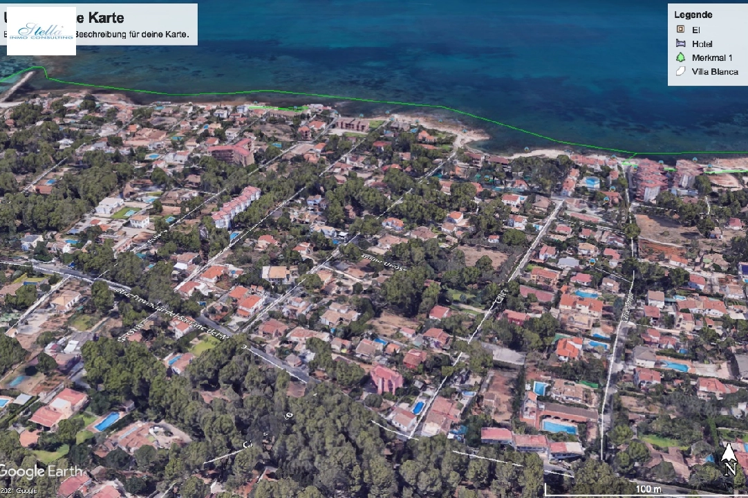 residential ground in Denia(Las Rotas) for sale, plot area 1200 m², ref.: AS-1221-2