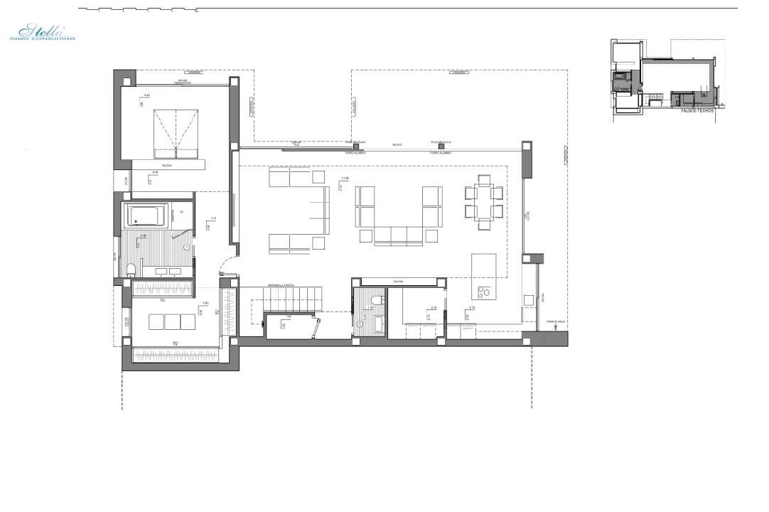 villa in Benitachell(Cumbre del Sol) for sale, built area 783 m², air-condition, plot area 1087 m², 4 bedroom, 4 bathroom, swimming-pool, ref.: BP-6232BELL-8