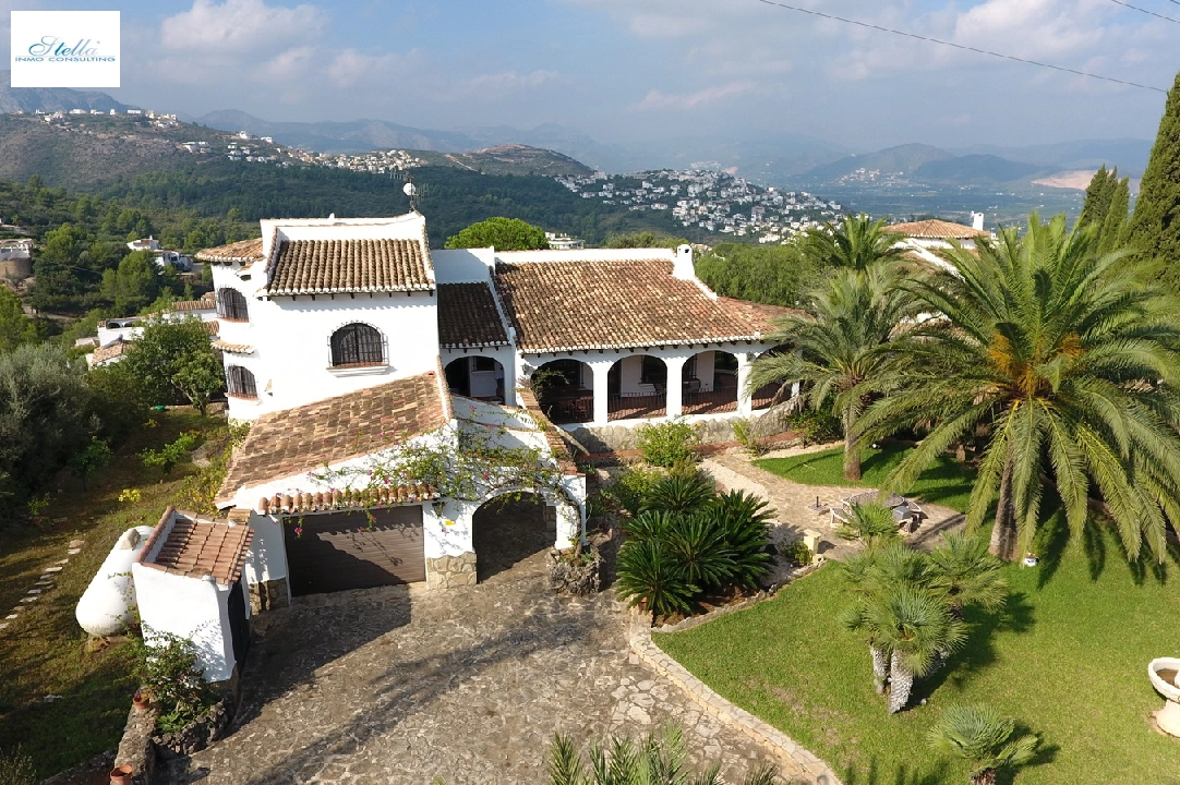 villa in Pego-Monte Pego(Rafol de Almunia) for sale, built area 264 m², year built 1987, condition neat, + central heating, air-condition, plot area 2800 m², 4 bedroom, 2 bathroom, swimming-pool, ref.: RA-1121-1