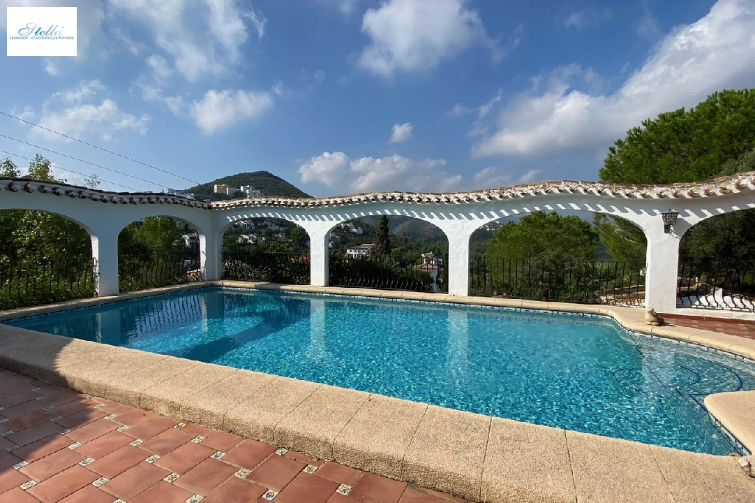 villa in Pego-Monte Pego(Rafol de Almunia) for sale, built area 264 m², year built 1987, condition neat, + central heating, air-condition, plot area 2800 m², 4 bedroom, 2 bathroom, swimming-pool, ref.: RA-1121-31