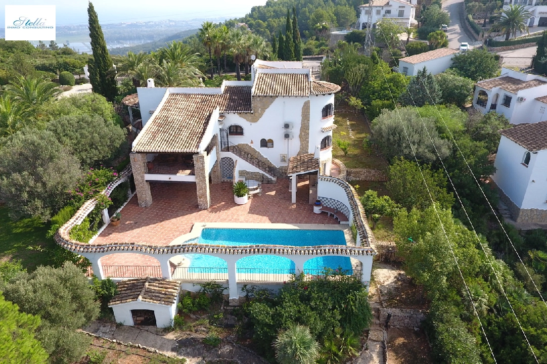 villa in Pego-Monte Pego(Rafol de Almunia) for sale, built area 264 m², year built 1987, condition neat, + central heating, air-condition, plot area 2800 m², 4 bedroom, 2 bathroom, swimming-pool, ref.: RA-1121-35