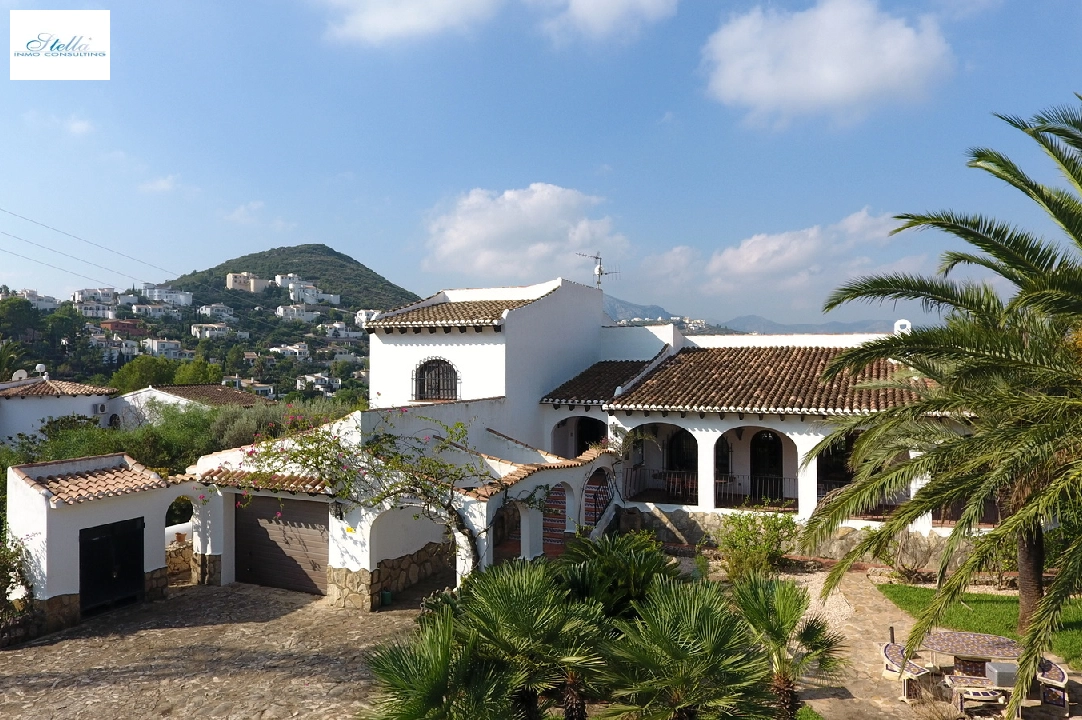 villa in Pego-Monte Pego(Rafol de Almunia) for sale, built area 264 m², year built 1987, condition neat, + central heating, air-condition, plot area 2800 m², 4 bedroom, 2 bathroom, swimming-pool, ref.: RA-1121-36