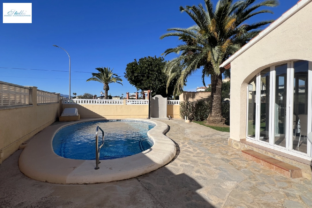 villa in Els Poblets for sale, built area 130 m², year built 2000, condition neat, + central heating, air-condition, plot area 545 m², 4 bedroom, 2 bathroom, swimming-pool, ref.: AS-2721-24