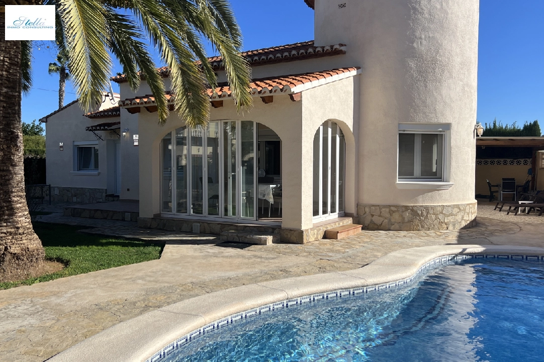 villa in Els Poblets for sale, built area 130 m², year built 2000, condition neat, + central heating, air-condition, plot area 545 m², 4 bedroom, 2 bathroom, swimming-pool, ref.: AS-2721-8