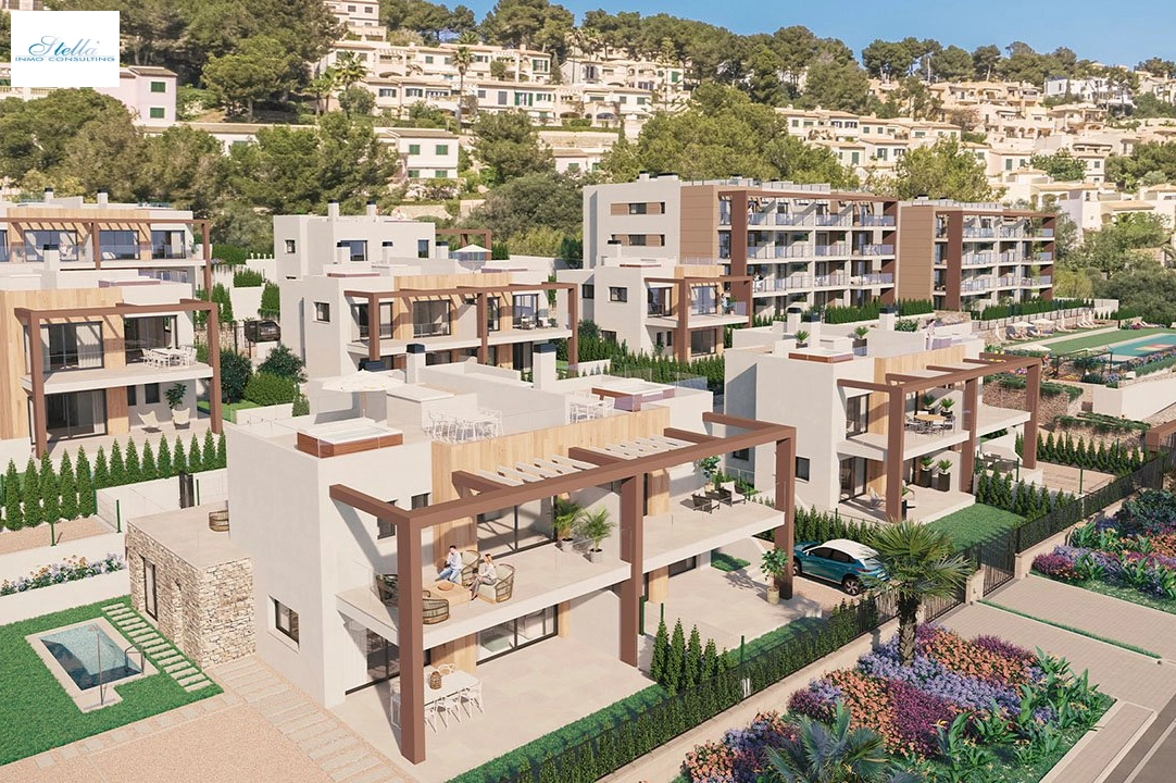 apartment on higher floor in Font de Sa Cala for sale, built area 138 m², condition first owner, air-condition, 3 bedroom, 2 bathroom, swimming-pool, ref.: HA-MLN-160-A02-8