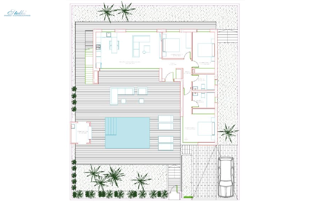 villa in Polop(Altos de Polop) for sale, built area 230 m², air-condition, plot area 429 m², 3 bedroom, 2 bathroom, swimming-pool, ref.: BP-3444POL-31