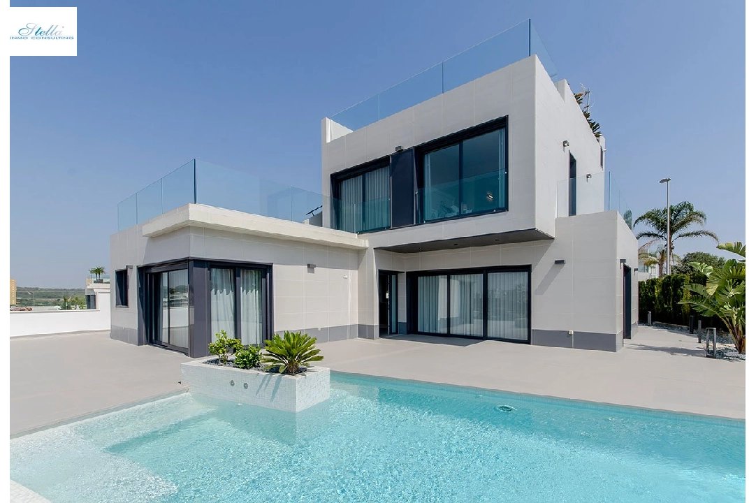 villa in Dehesa de Campoamor for sale, built area 318 m², condition first owner, plot area 500 m², 3 bedroom, 3 bathroom, swimming-pool, ref.: HA-DCN-100-E13-2