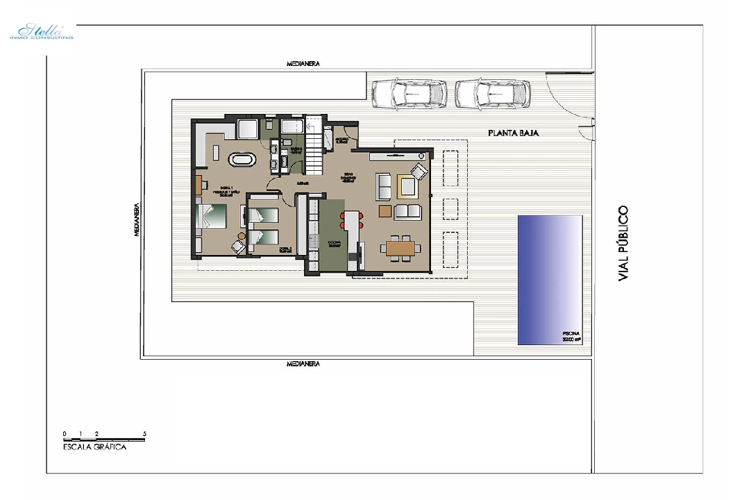 villa in Dehesa de Campoamor for sale, built area 304 m², condition first owner, plot area 500 m², 4 bedroom, 4 bathroom, swimming-pool, ref.: HA-DCN-100-E14-28