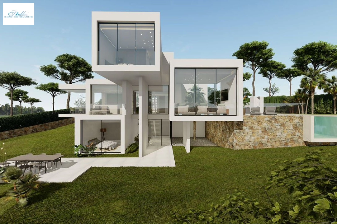 villa in Orihuela Costa for sale, built area 349 m², condition first owner, air-condition, plot area 1075 m², 3 bedroom, 3 bathroom, swimming-pool, ref.: HA-OCN-145-E01-1