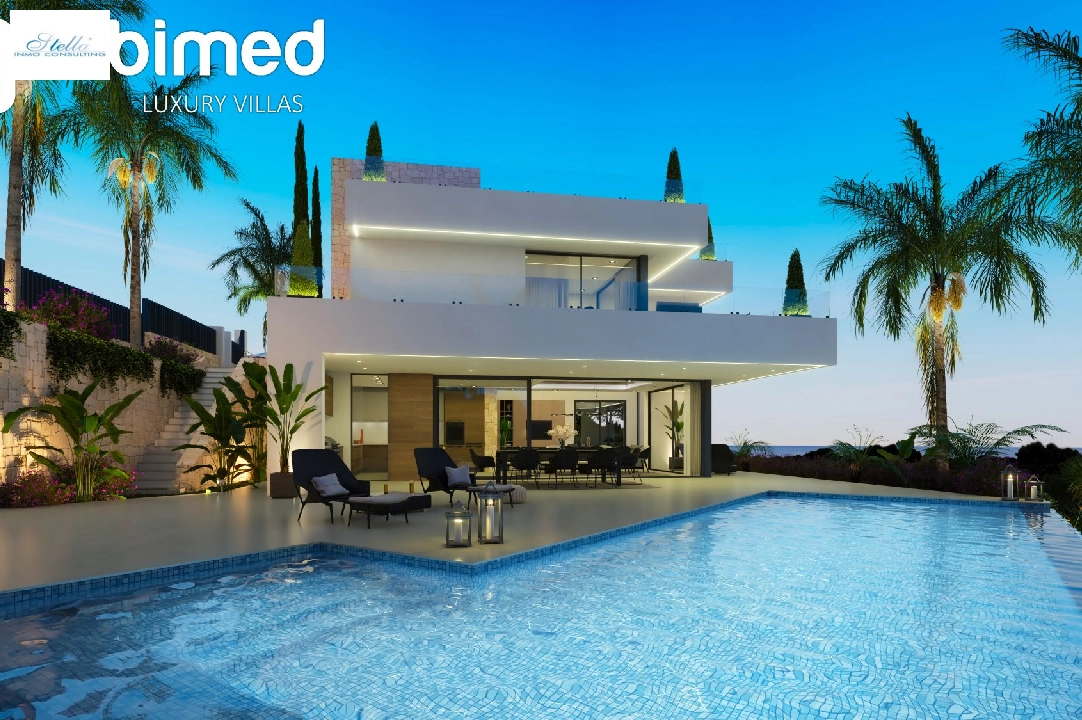 villa in Denia for sale, built area 734 m², air-condition, plot area 2 m², 5 bedroom, 7 bathroom, swimming-pool, ref.: UM-UV-IPANEMA-1