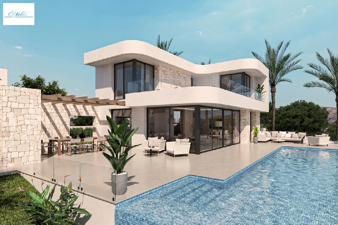 villa in Rafol de Almunia for sale, built area 186 m², year built 2023, plot area 900 m², 3 bedroom, 2 bathroom, ref.: AS-0722-4