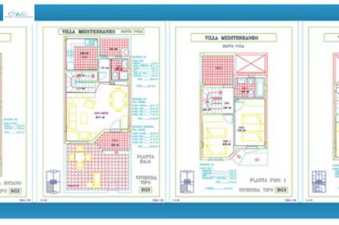 terraced house in Santa Pola for sale, built area 156 m², condition first owner, plot area 80 m², 3 bedroom, 3 bathroom, swimming-pool, ref.: HA-SPN-700-R06-21