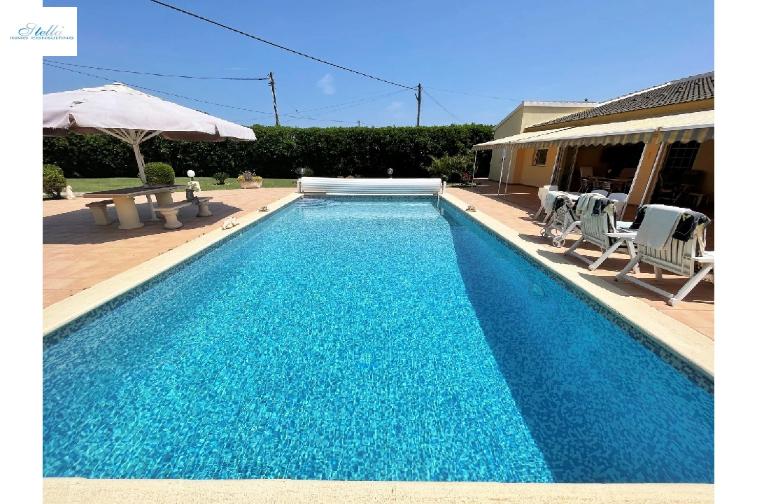 villa in Els Poblets for sale, built area 330 m², year built 1996, + underfloor heating, air-condition, plot area 2000 m², 5 bedroom, 2 bathroom, swimming-pool, ref.: JS-0322-36