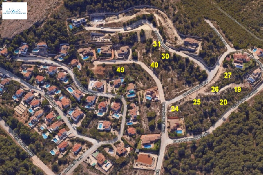 residential ground in Javea(Tosalet) for sale, air-condition, plot area 1000 m², swimming-pool, ref.: BP-3497JAV-4